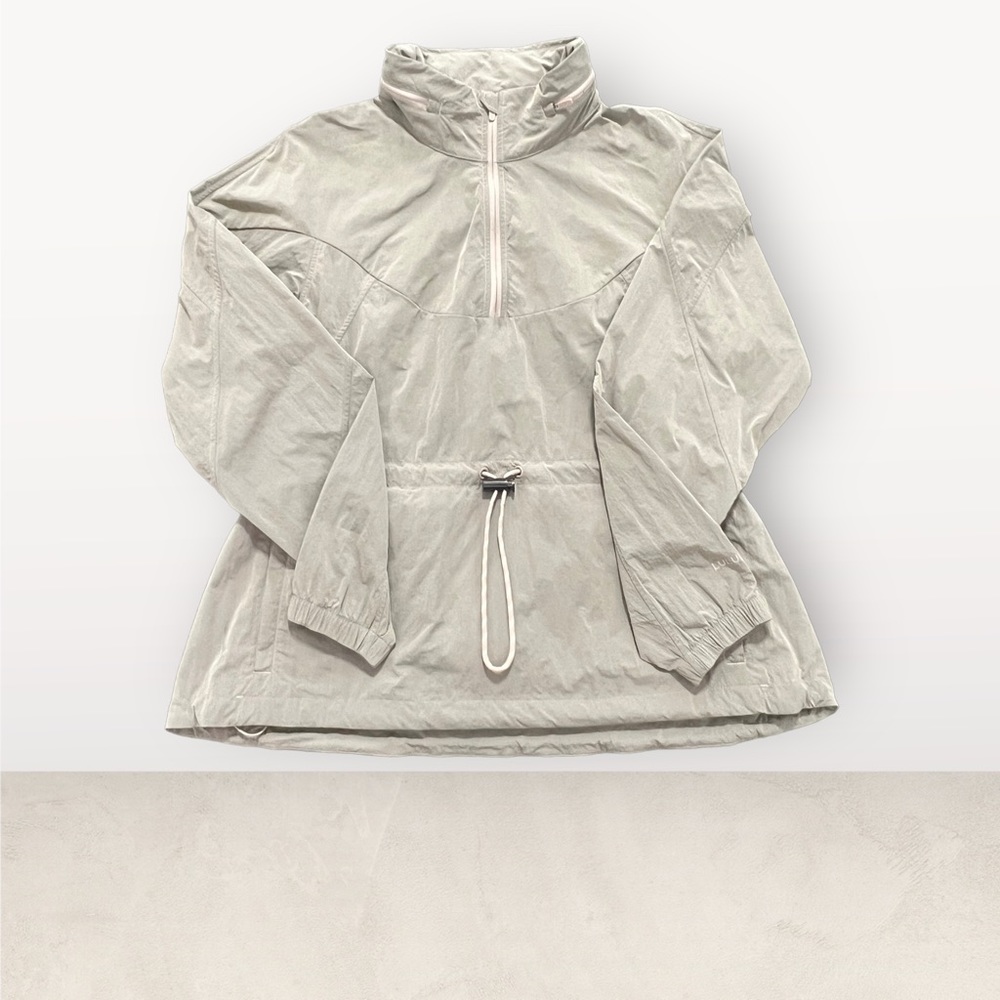 lululemon Evergreen Anorak Cafe au Lait Jacket size 10